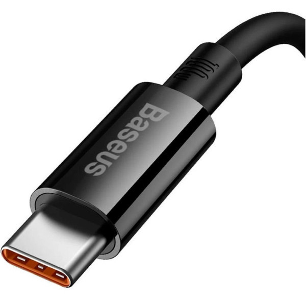 Кабель Baseus Superior Series Fast Charging Data USB to Type-C 100W 1m Black (P10320102114-00) (Код  Харків - зображення 3