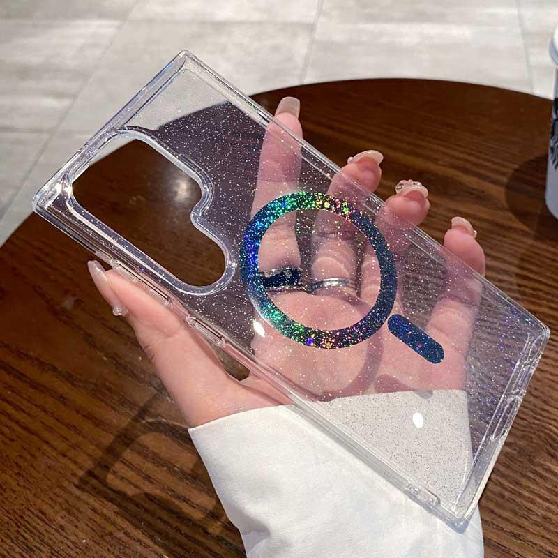 Чехол TPU Eclipse Sparkle (MagFit) для Samsung Galaxy S26 Ultra Херсон - изображение 3