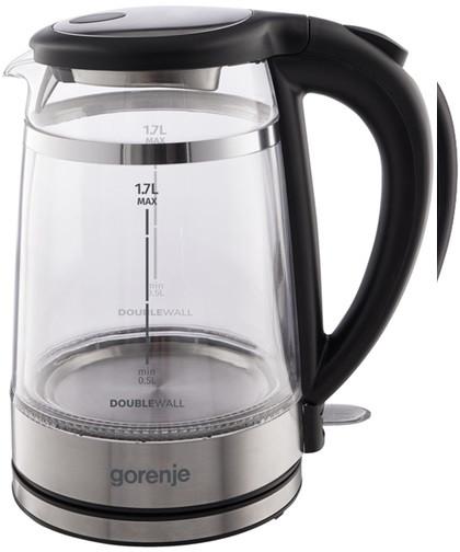 Электрочайник Gorenje K17GDW 1.7 л черный Киев - изображение 2