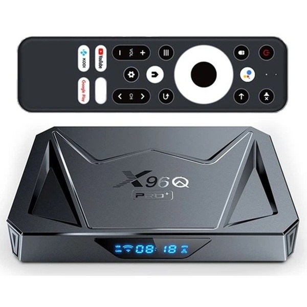 DM ТВ-приставка Smart TV X96Q Pro Plus 4/32GB Black Харків - зображення 1