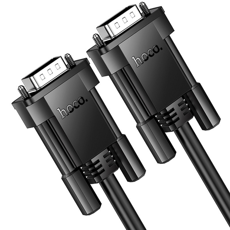 Дата кабель Hoco US11 VGA male to VGA male HD (1m) Херсон - изображение 4