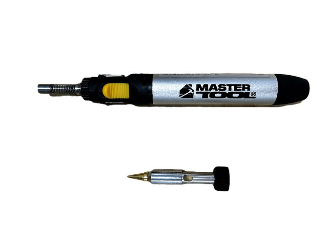 Микрогорелка газовая MASTERTOOL 3 в 1 100 Вт 7,26 г/час 44-5117 Харків - зображення 1