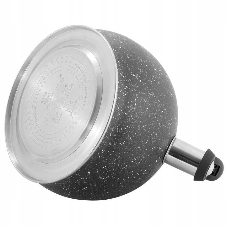 Чайник Kamille из нержавеющей стали и нейлоновой ручкой 3 л KM 1074 Одеса - зображення 2