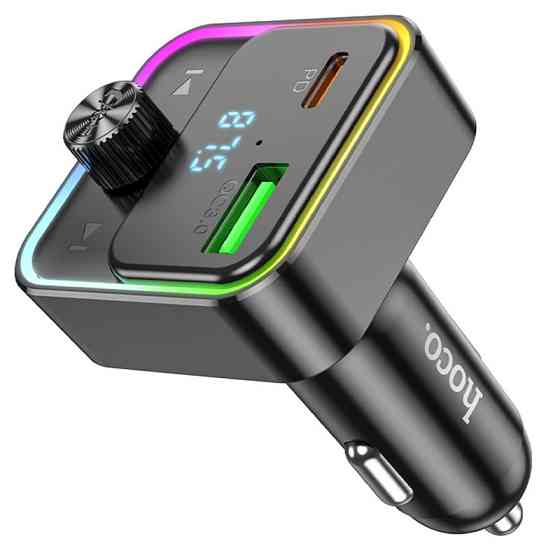 АЗУ FM модулятор Hoco E81 Fantasy PD30W+QC3.0 (1USB-A/1C) Херсон