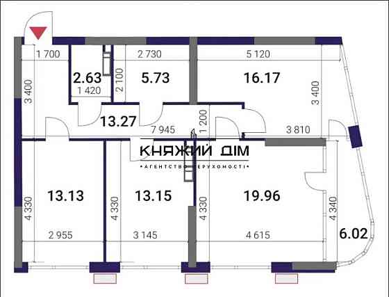 Продаж 3-кімнатна квартира в ЖК Great (будинок 11) Киев