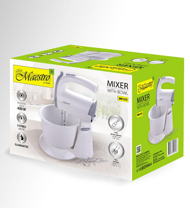 Миксер с чашей Maestro MR-555-N Київ - зображення 2