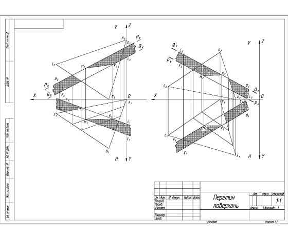 Выполнение чертежей в AutoCAD, моделирование в SolidWorks Дніпро