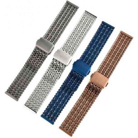 DM Ремінець W Metal 22 mm Універсальний Titanium Харків