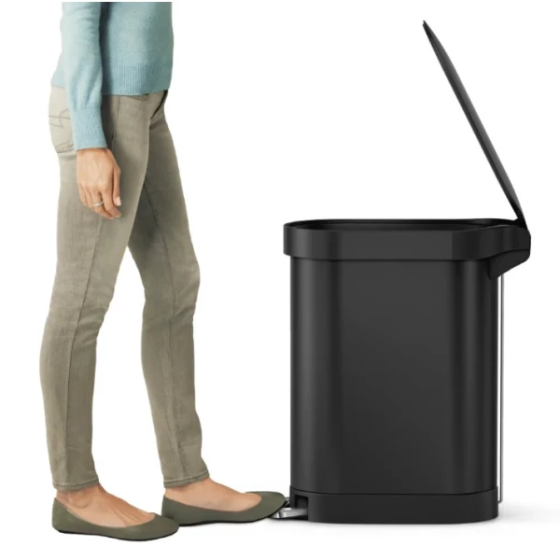 Урна с педалью 45л SLIM CW2098 Киев