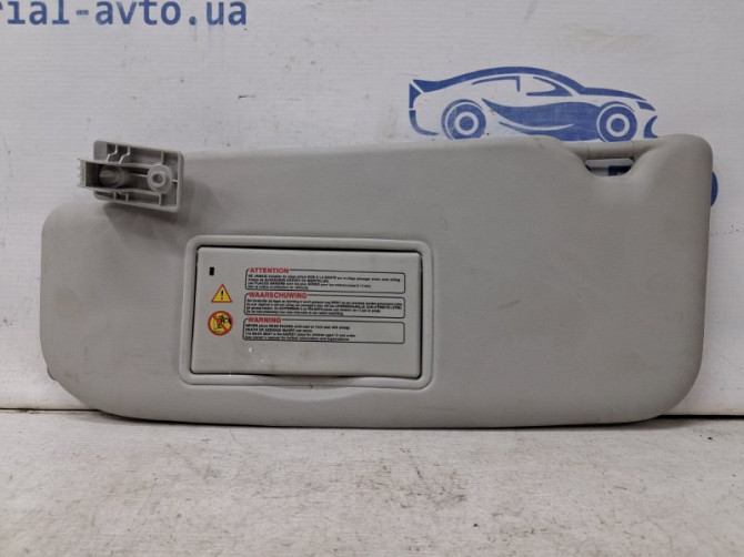 Козырек солнцезащитный левый Nissan Qashqai J10 2.0 БЕНЗИН MR20DE 2006 (б/у) Київ - зображення 1