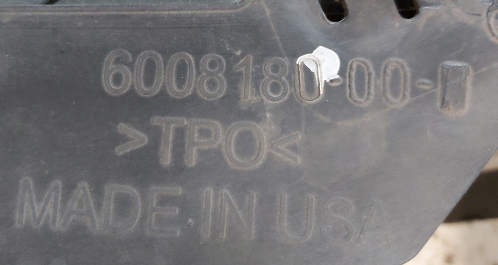 2Диффузор бампера заднего нижний Tesla model S 6008180-00-E Киев - изображение 3