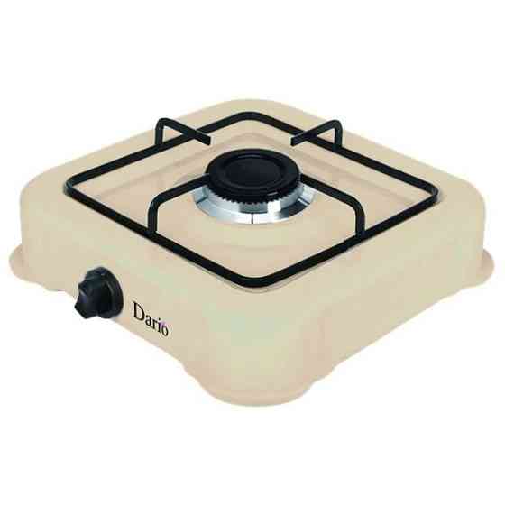 Плита настольная газовая DARIO DR105G Beige 29,5х29х6,5 см бежевая Киев