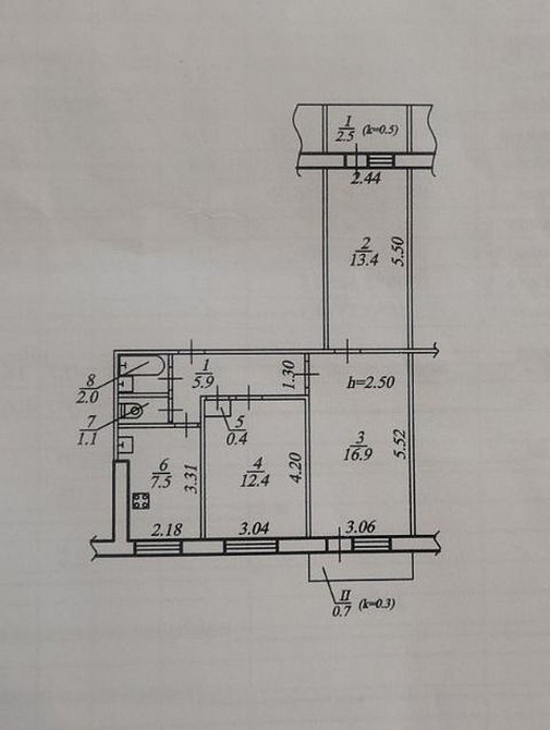 Продам 3-к квартиру в высотке на пр. Слобожанский Днепр - изображение 12