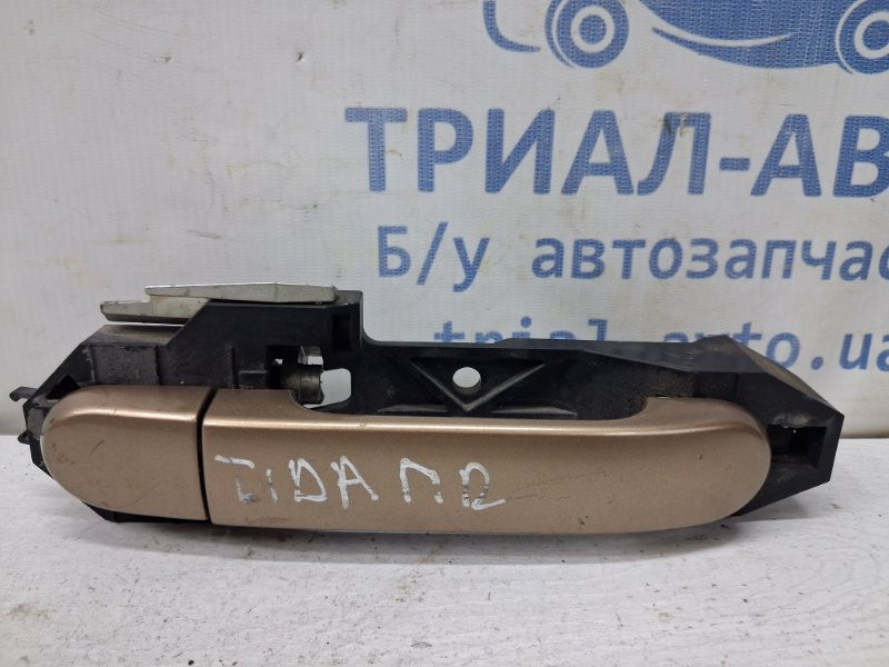 Ручка двери внешняя передняя правая Nissan Tiida 2004-2014 82640EL04A (Арт. 81926) Київ - зображення 1