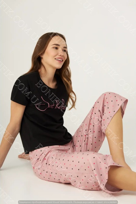 Женский комплект пижамы "Just Believe" (арт. LPK 2989/12/01) Кривий Ріг - зображення 1