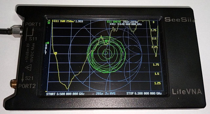 Антенна 3640-4480MHz 14dBi, 8-ми витковая, спиральная, поляризация RHCP, SMA-male (штырь) Днепр - изображение 2