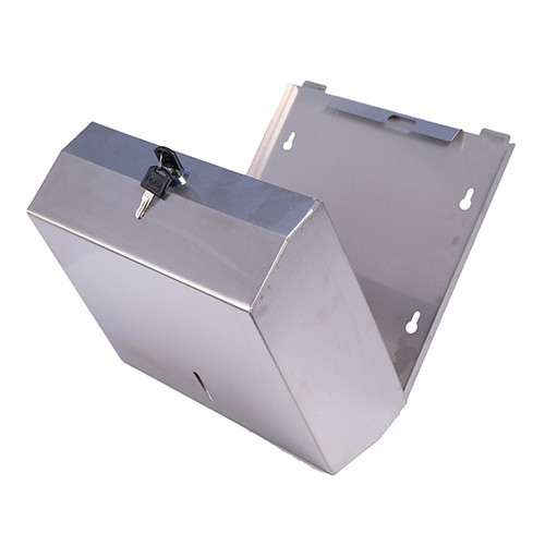 Держатель полотенец бумажных в пачке V-сложения сатиновый, нерж. сталь Киев - изображение 3