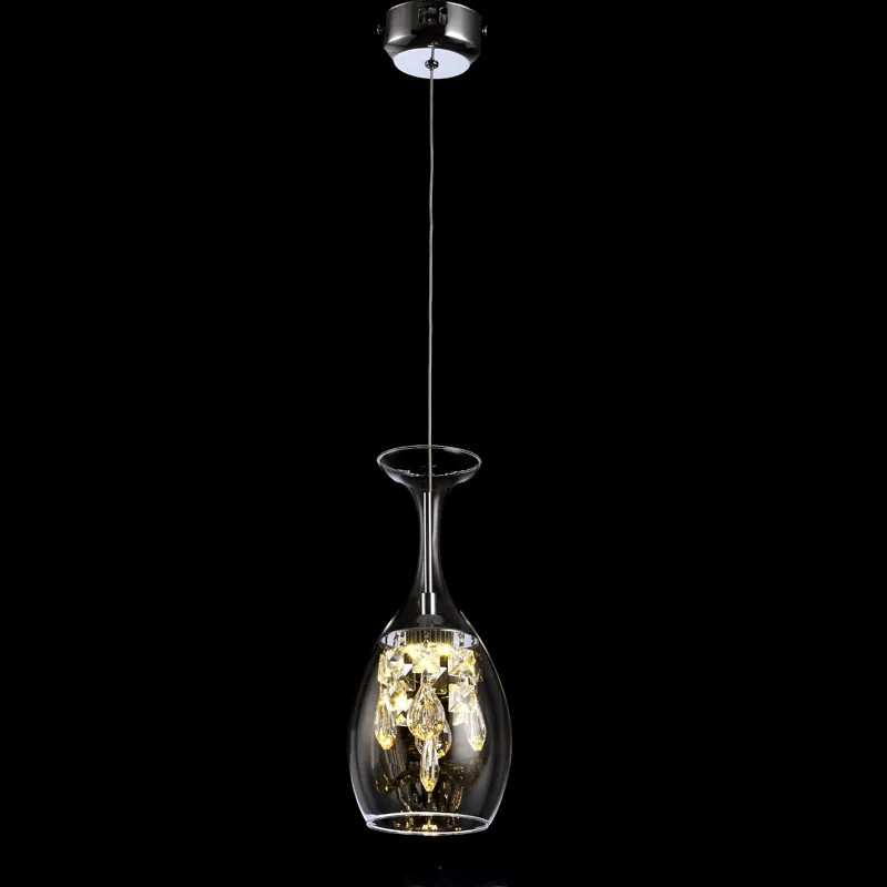 Люстра стельова LED SG2/1-k Хром 30-150х13х13 см. Київ - зображення 1