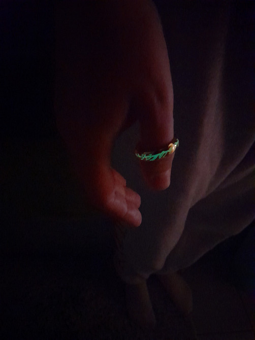 Кольцо Всевластия из Властелина колец, со светящейся надписью. Настоящее кольцо Саурона, единое кол Київ - зображення 5