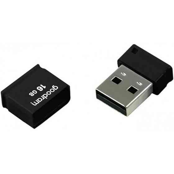 Флеш пам'ять GOODRAM UPI2 (Piccolo) 16GB USB 2.0 Black (UPI2-0160K0R11) (Код товару:18585) Харьков