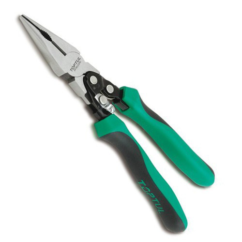 Плоскогубцы удлиненные усиленные 220 мм 8,5" TOPTUL DFBE228E Харків - зображення 1