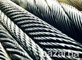 Канат из нержавеющей стали  ДИН 3053 (ГОСТ 3063-72) 1,00 мм,  Конструкция 1х19 Київ - зображення 1