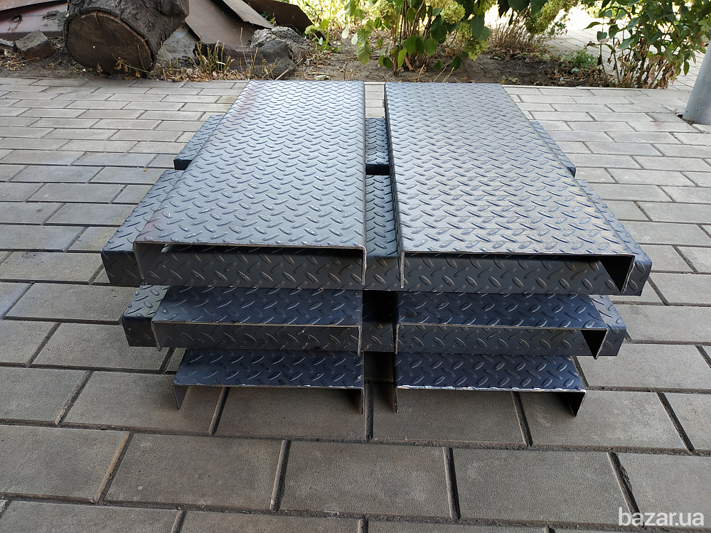 Ступень рифленая лестничная стальная Харків - зображення 7