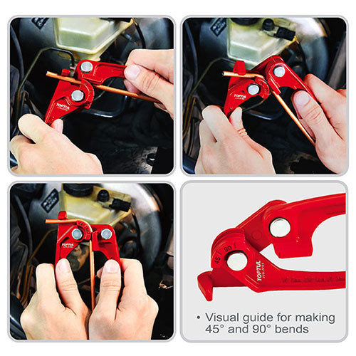 Трубогиб для тормозных трубок d3, 4 и 6мм 3-в-1 TOPTUL JJBJ0106 Харьков - изображение 2