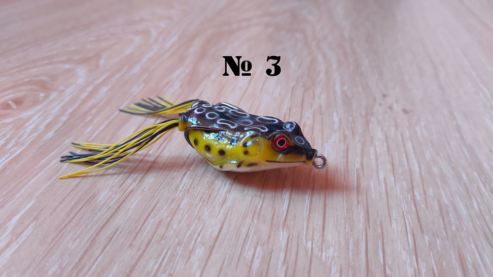 Воблер Лягушка номер 3 жаба Незацепляйка на щуку, окуня Бориспіль - зображення 1