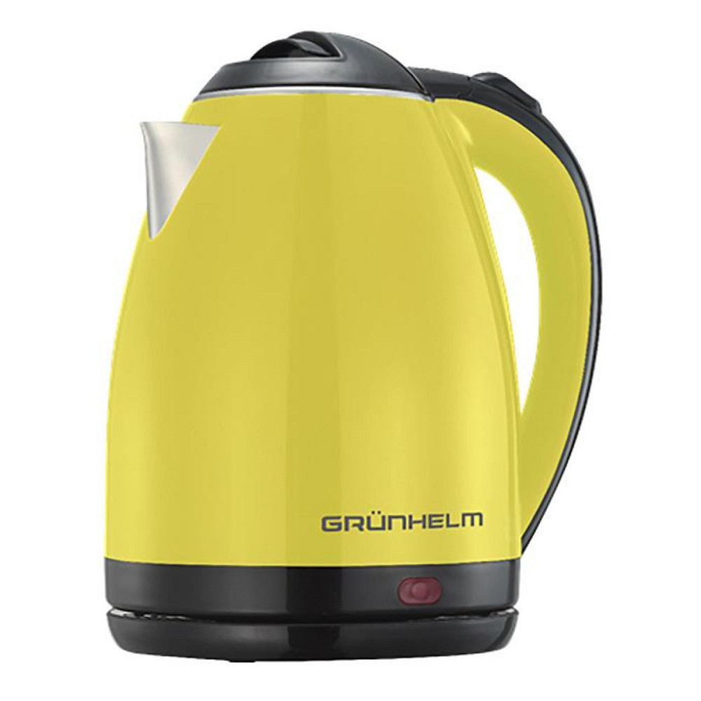 Електрочайник Grunhelm EKS-1865Y 1.8 л жовтий Київ - зображення 1