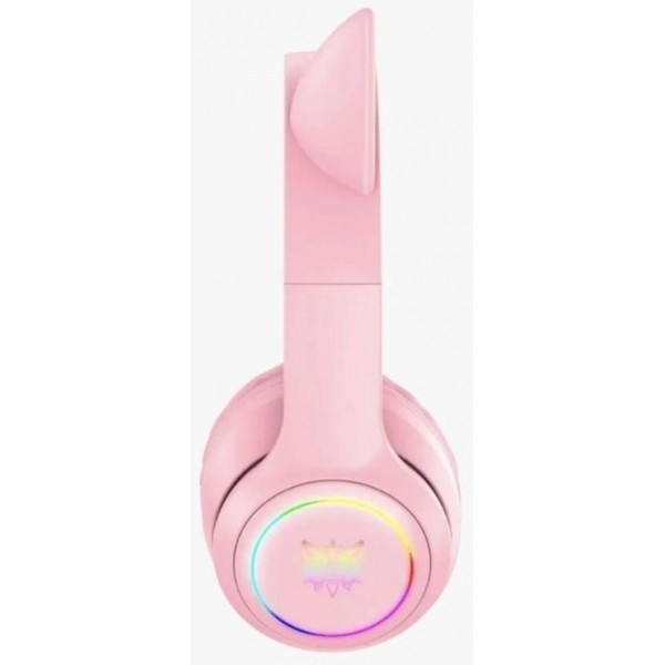 Bluetooth-гарнітура Onikuma Cat B90 Pink (Код товару:34594) Харьков - изображение 3