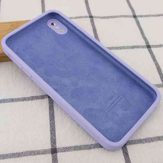 Silicone Case Square Full Camera Protective (AA) NOLOGO для Apple iPhone X / XS (5.8") Херсон