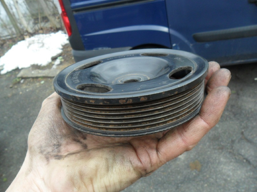 VAG 03D105255D, Шків колінвала VW, Skoda, Audi оригінал Винница - изображение 4