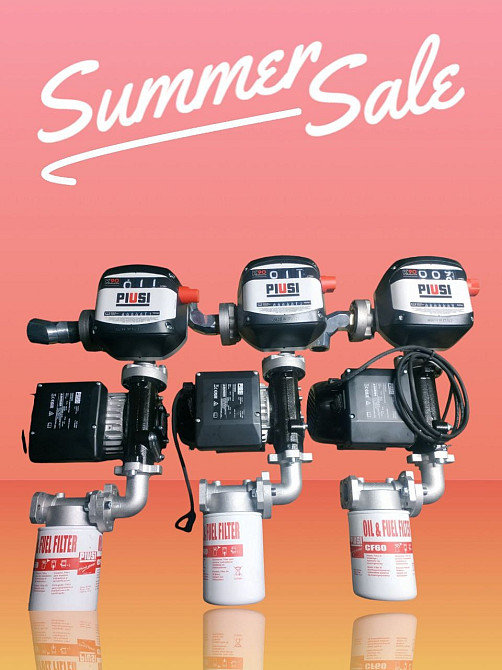 Насоси для дизельного пального PIUSI – електронасоси 12В, 24В, 220В для перекачування солярки Харьков - изображение 2