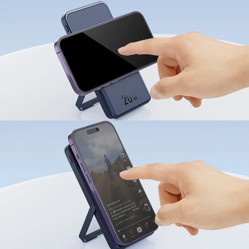 Портативное ЗУ Power Bank JJT-MP01 2in1 20W с БЗУ+iWatch 10000 mAh Херсон - зображення 8