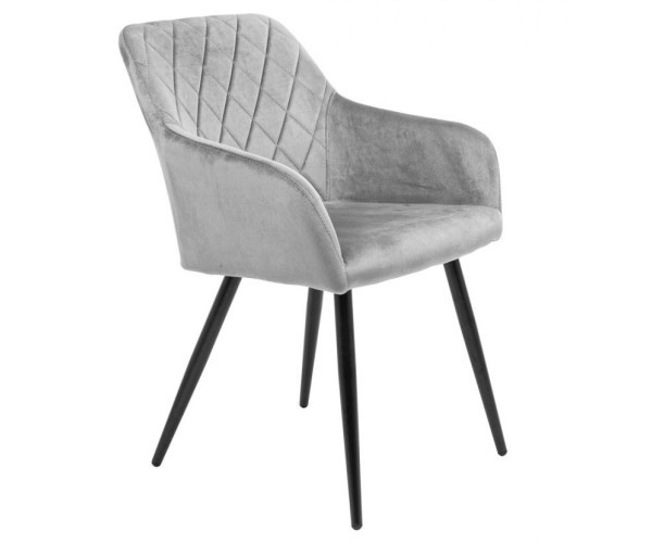 Стілець Арно м'який сіра тканина Дніпро - зображення 4
