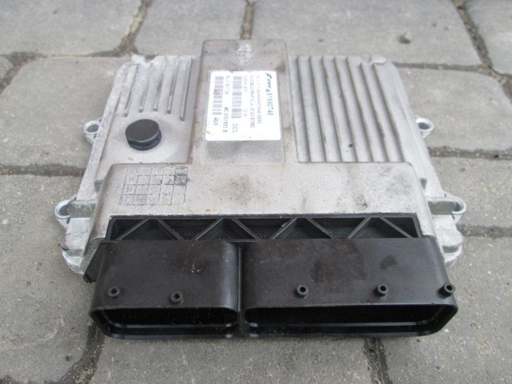 Блок управления двигателем Fiat Doblo 1.3 jtd 2010-2015 (51880748) Ковель - изображение 2