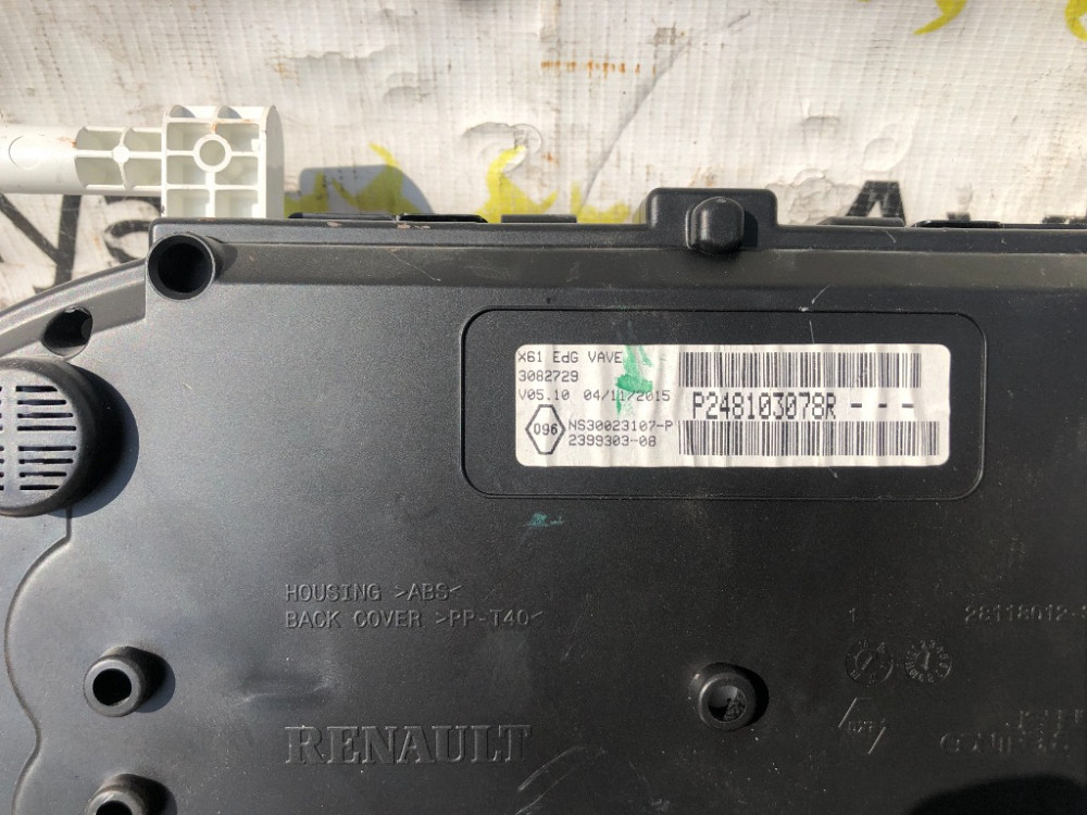 Щиток приборов (спидометр) Renault Kangoo 2013-2016 (P248103078R) Ковель - зображення 2