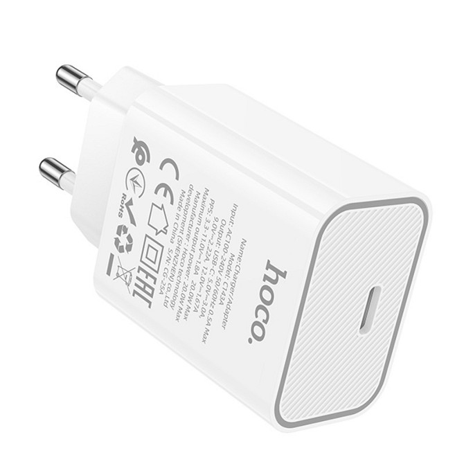 СЗУ Hoco C143A Benefit PD20W (1USB-C) Херсон - зображення 7