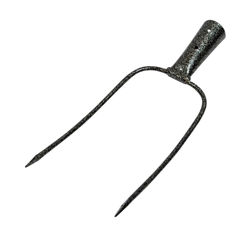 Вилы хозяйственные MASTERTOOL 2 зуба 160х280 мм молотковая покраска 14-6234 Харьков - изображение 1