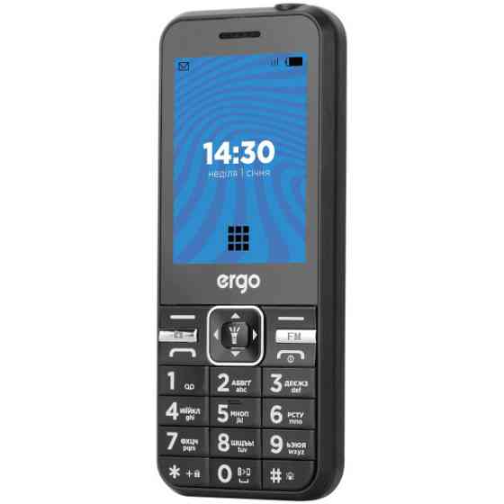 Телефон ERGO E281 Black Харків