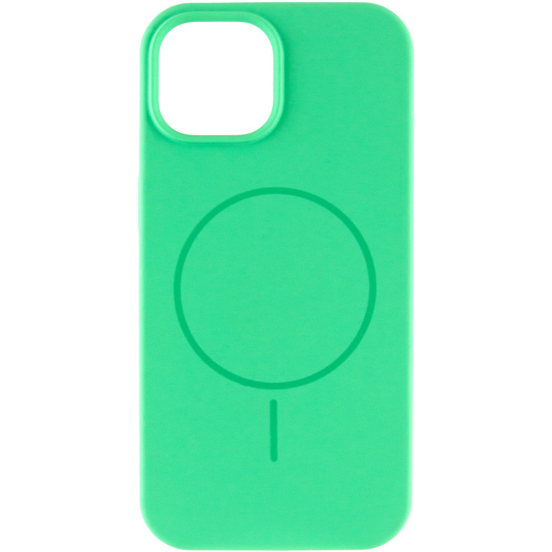 Чехол Silicone Case Full Protective (AA) NO LOGO with MagSafe для Apple iPhone 13 (6.1") Херсон - изображение 2