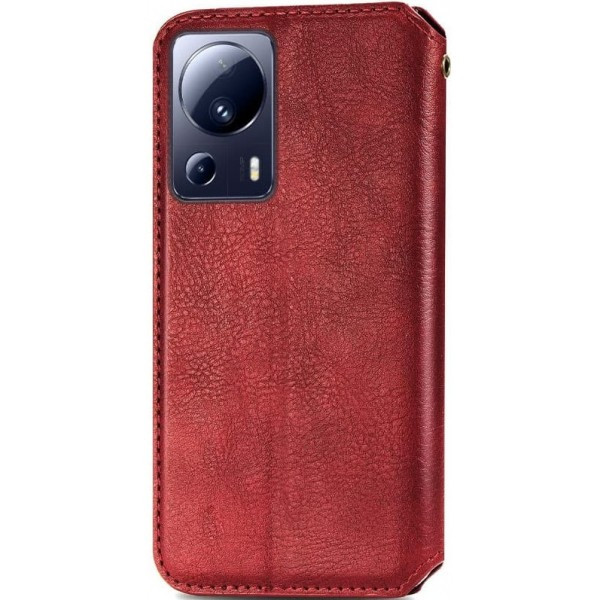 Чохол-книжка Getman Cubic для Xiaomi 13 Lite 5G Червоний (Код товару:29983) Харьков - изображение 2
