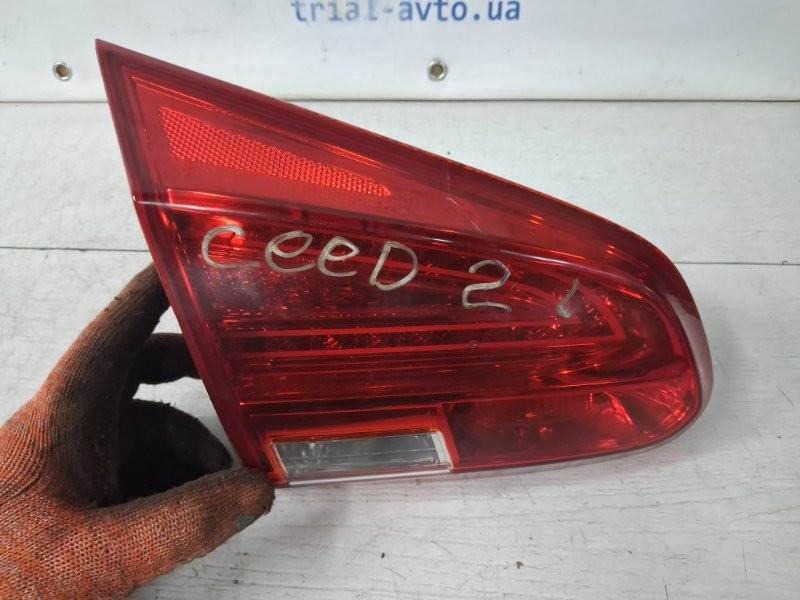 Фонарь задний внутренний левый Kia Ceed JD 1.6 DIESEL D4FB 2012 (б/у) Київ - зображення 2