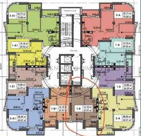 1 к. квартира ЖК Медовый по ул.Петра Радченка,33. Код обьекта:21134382 Киев