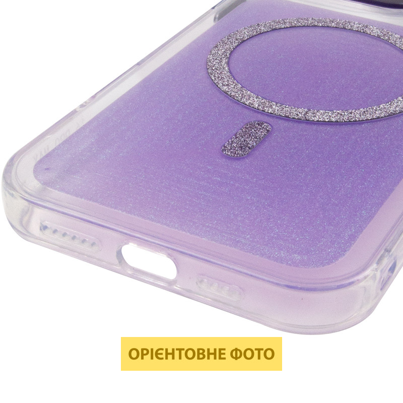 Чехол TPU+PC Jewel Sparkle with Magnetic Fit для Apple iPhone 15 (6.1") Херсон - зображення 5