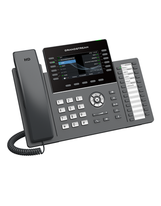 Grandstream GRP2636, ip-телефон, 6 sip акаунтів, 24 BLF, WiFi, Bluetooth, 2 порти Gigabit, PoE Київ - зображення 3