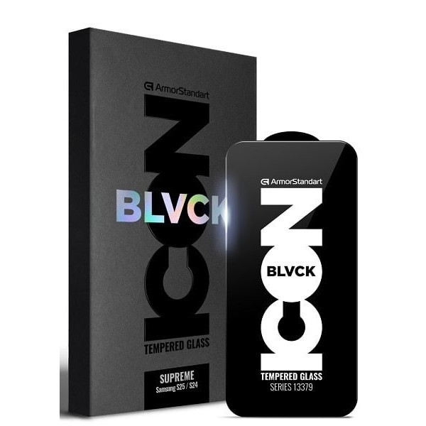 Захисне скло ArmorStandart Supreme Plus Black Icon для Samsung S25 Plus (ARM85454) (Код товару:40758 Харьков - изображение 1