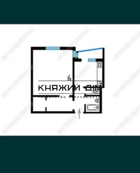 Продаж 1 кімнатна квартира Солом'янський р-н КОД 21146559 Київ - зображення 10