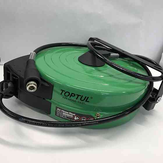 Катушка пневматическая (удлинитель пневматический) 9,5x13,5мм 20м 20атм TOPTUL KHAP1020E Харків